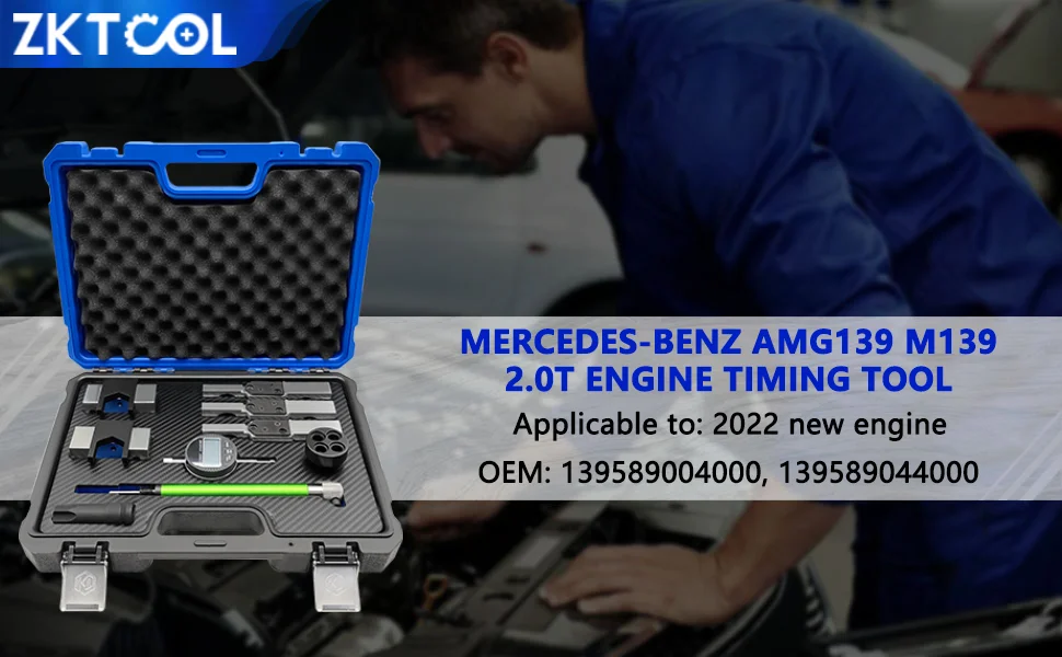 Motor Motor Nockenwelle Kettenrad Steuer werkzeug für Mercedes amg a45 a45s m139 2,0 t m139139 00 40 04 – Detail 1