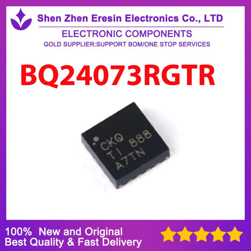 

Бесплатная доставка, 5 шт./лот BQ24073RGTR QFN16, новый и оригинальный