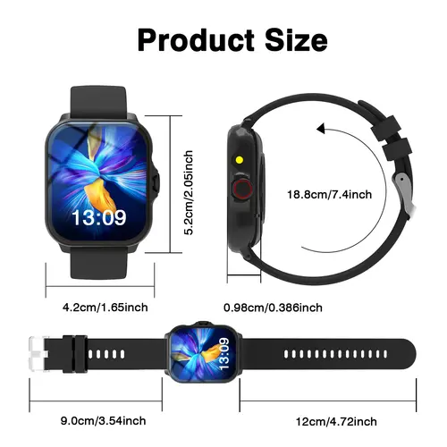 2026 New Smartwatch,Wireless Calling,Multiple Sports Modes,Sedentary Reminder, Calculator,Full Touch HD Screen,Custom Dial Wallpaper,For Android & Ios, Ideal As A Gift - Image 7