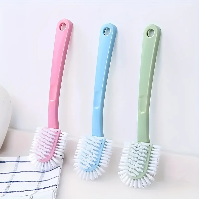 Description Picture 5 of item1PC Multifunctional Long-handled Shoe Brush - Five-sided Shoe Washing Brush Long handled cleaning brush