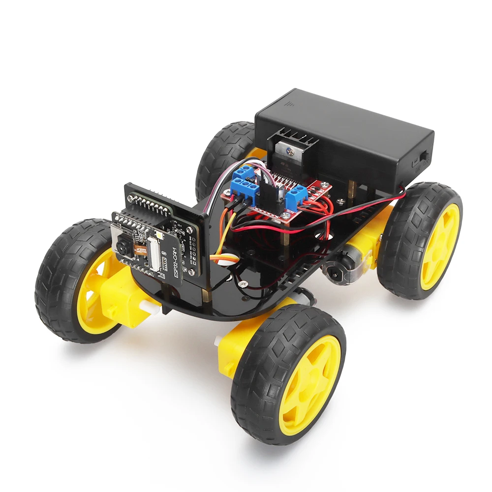 ESP32 WiFi Smart Robot Car Kit, ESP32 Cam, Compatível com Arduino IDE ...