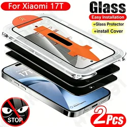 2 - Pack Privacy Dust - Resistant Screen Protector Tempered Glass for Xiaomi Poco X8 Pro (2 Pcs)