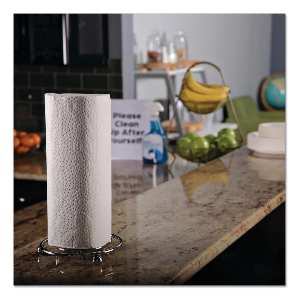 Kitchen Roll Towel 30 Rolls 2-ply 85 Sheets White General Cleaning Bathroom Office Industrial Settings Embossed Paper Towel