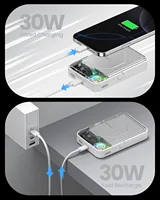 SHARGE ICEMAG 2 MagSafe Power Bank 15W Qi2 Portable Charger with Active Cooling 10000mAh Battery Pack for iPhone 16/15 Galaxy - Image 6