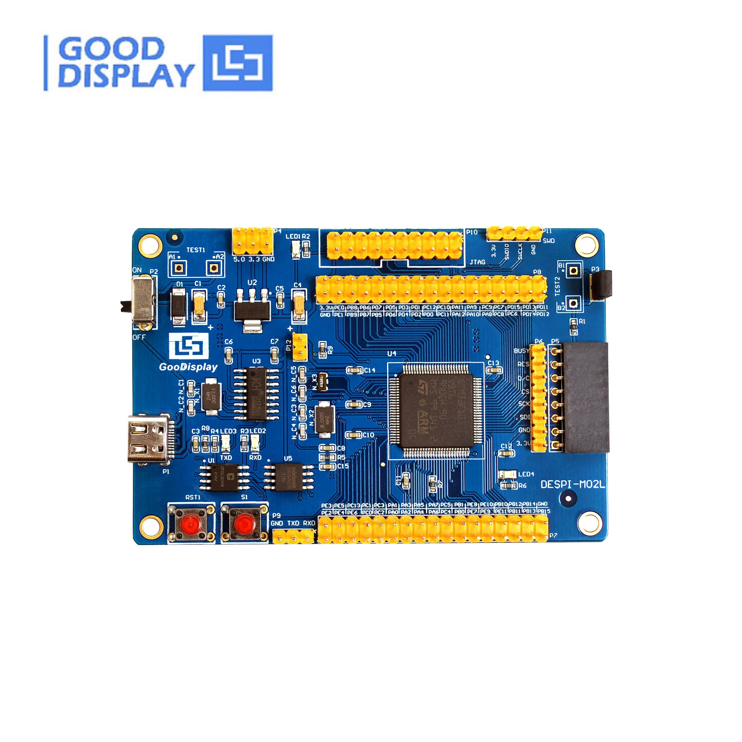 E-paper Painel Driver Placa Tipo-c Interface Eink Kit de Desenvolvimento Despi-l C02 Stm32 - Imagem 4