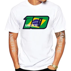 Legendary Brazilian Rider T - Shirt - Men's Short Sleeve Sport Tee in White - XXXL (4241)