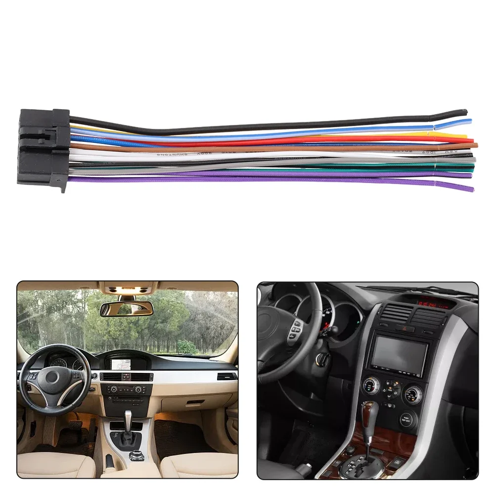 

Auto Universal Wiring Harness 16-Pin Car Radio CD Player Adaptor Connector Wire Plug Kit For Pioneer DEH12 DEH23 DEH2300
