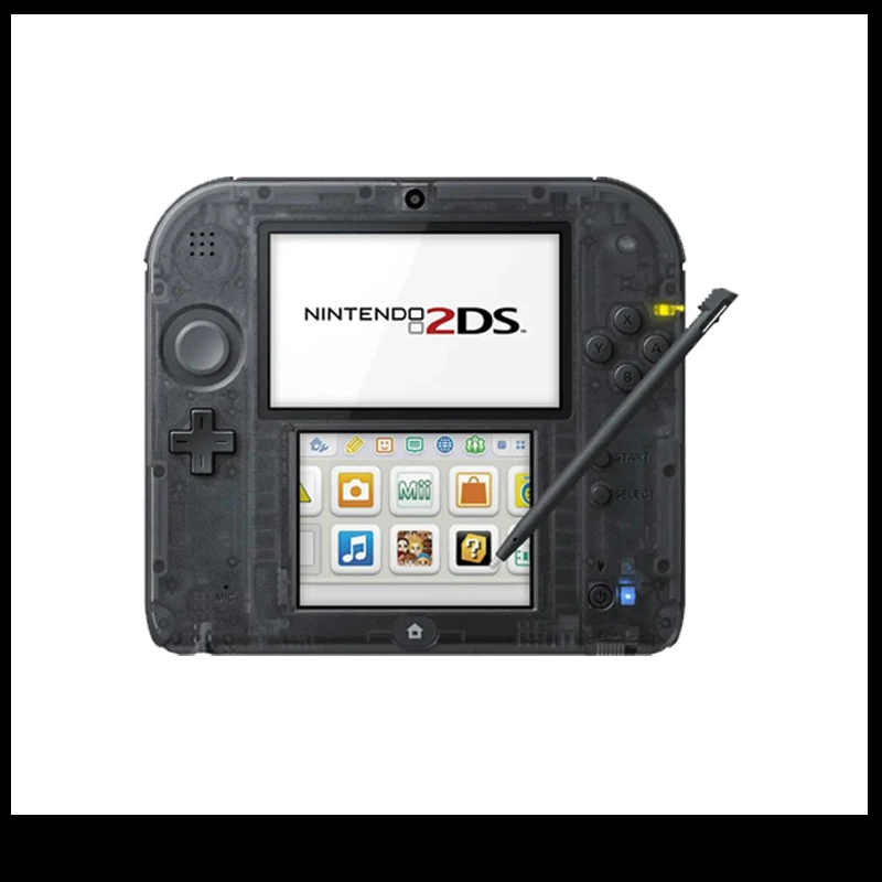透明シェル付き2dsコンソール,5色,オリジナル - AliExpress 