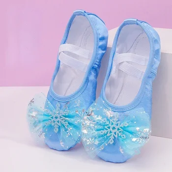 Girls’ Soft Ballet Dance Shoes 1