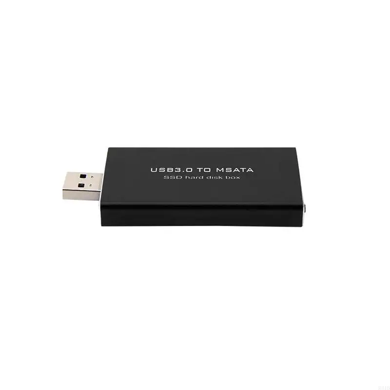 831D USB to mSATA SSD Hard Disk Box Converter Adapter Enclosure External for Case