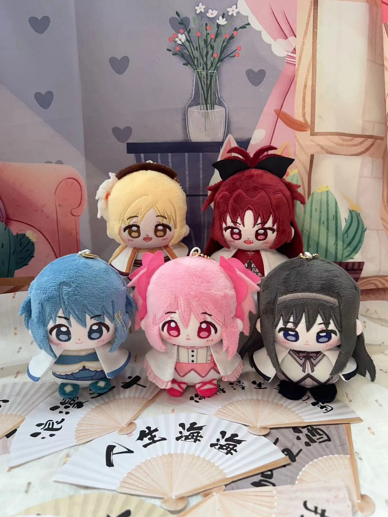 

Плюшевая подвеска Puella Magi Madoka Magica Sakura Kyouko Tomoe Mami в стиле аниме, школьная сумка, брелок, рождественский подарок