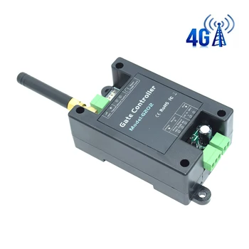 GSM 4G LTE SMS Call Remote Control Gate Opener Single Relay Switch For Automatic Sliding Swing Garage Gate Opener 1