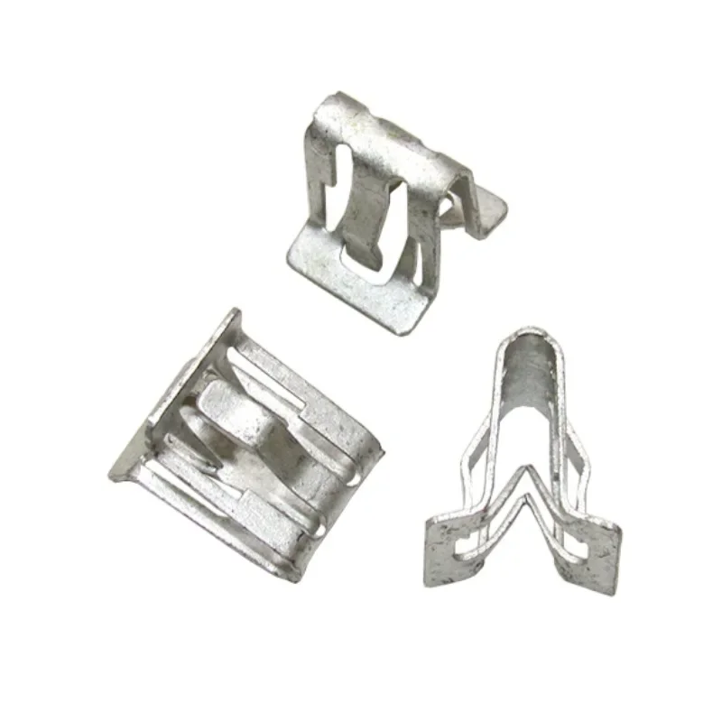 50 Clip Fissaggio Metalliche Universali Per Auto, Rivetti Per Cruscotto, Parafanghi, Compatibili Audi Mazda Ford - 2