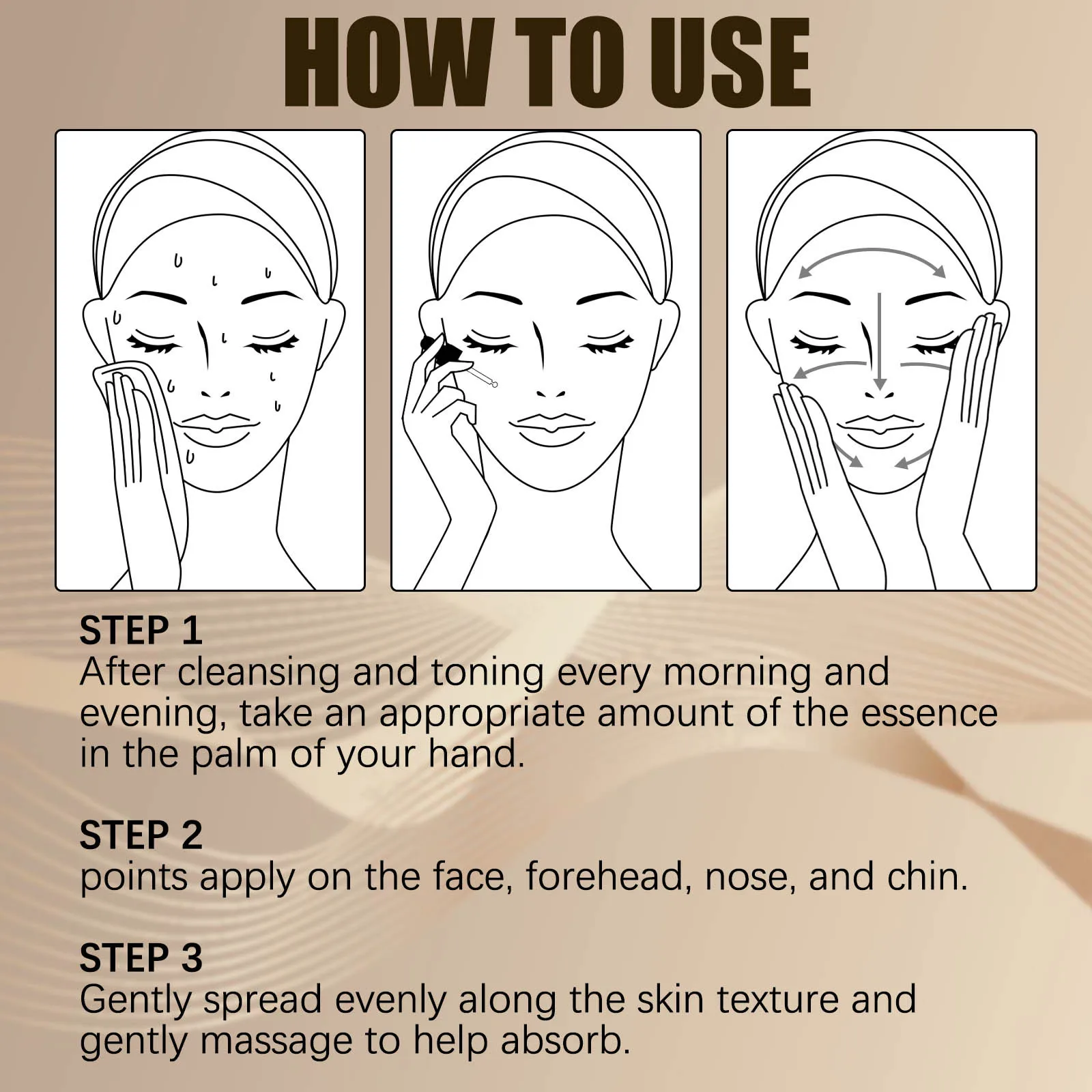 Lactobionic Acid Shrink Pores Facial Serum Lifting Firming Fine Line Smooth Deep Nourish Moisturizing Facial Skin Essence 6