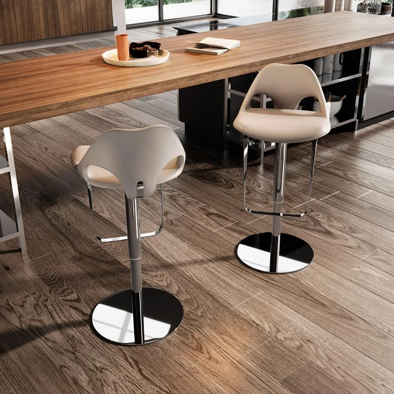 Luxury Swivel Bar Chair Adjustable Height Design Personalized Italian Bar Chairs Relaxing Lounge Taburetes De Furniture