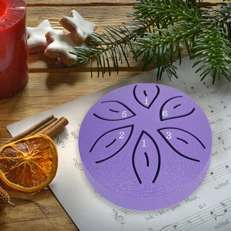 Children's musical instrument Orff toy handicraft mini ethereal drum 3-inch 6-tone portable drum pocket rain