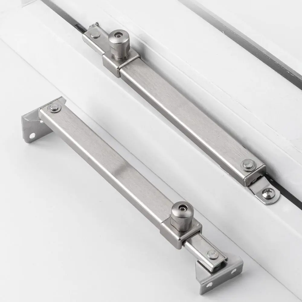 Description Picture 4 of itemStainless Steel Telescopic Wind Support Window Limiter Angle Controller Gusset Fixed Sliding Support Door And Window Accessories