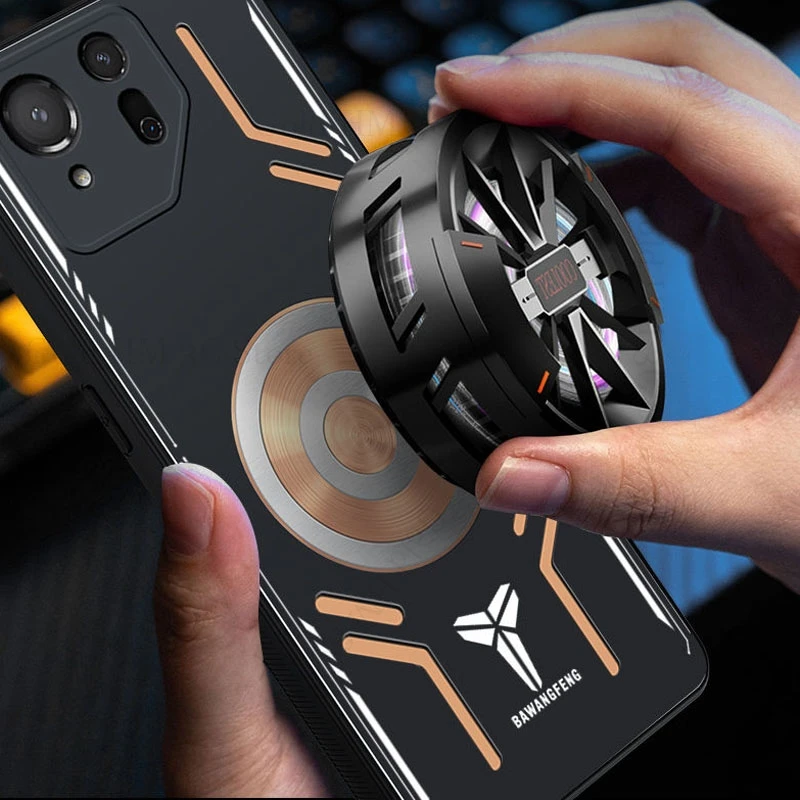 Cooling Heat Dissipation Magnetic Case For Asus Rog Phone 8 Pro Metal Lens Copper Protector Cover For Rog Phone 7 6S 5S 5 8 Pro