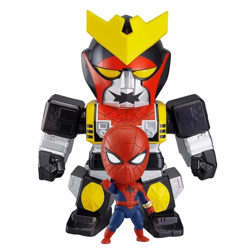 

In Stock Genuine GSC Good Smile NENDOROID 1716 Spider Man Leopardon Toei Version Anime Portrait Model Toy Collection Doll 22CM