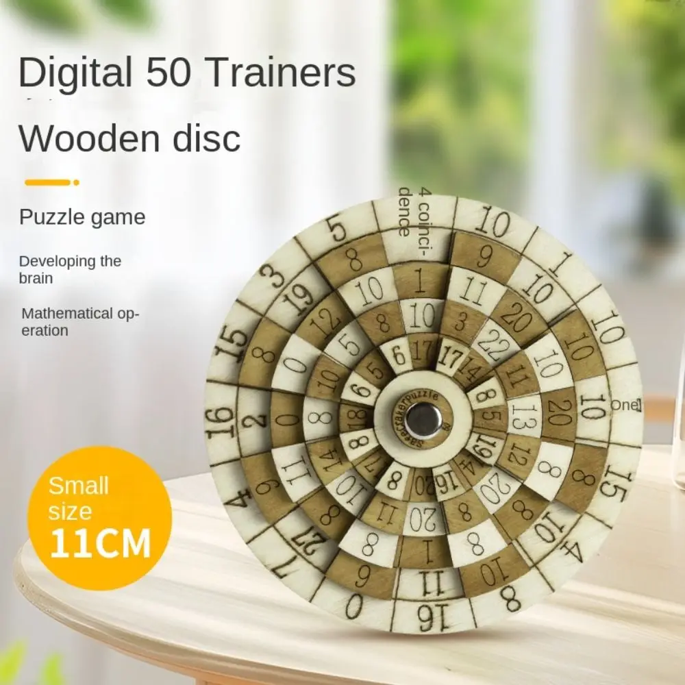 Wooden Brain Teaser IQ Puzzle with Secret Compartment