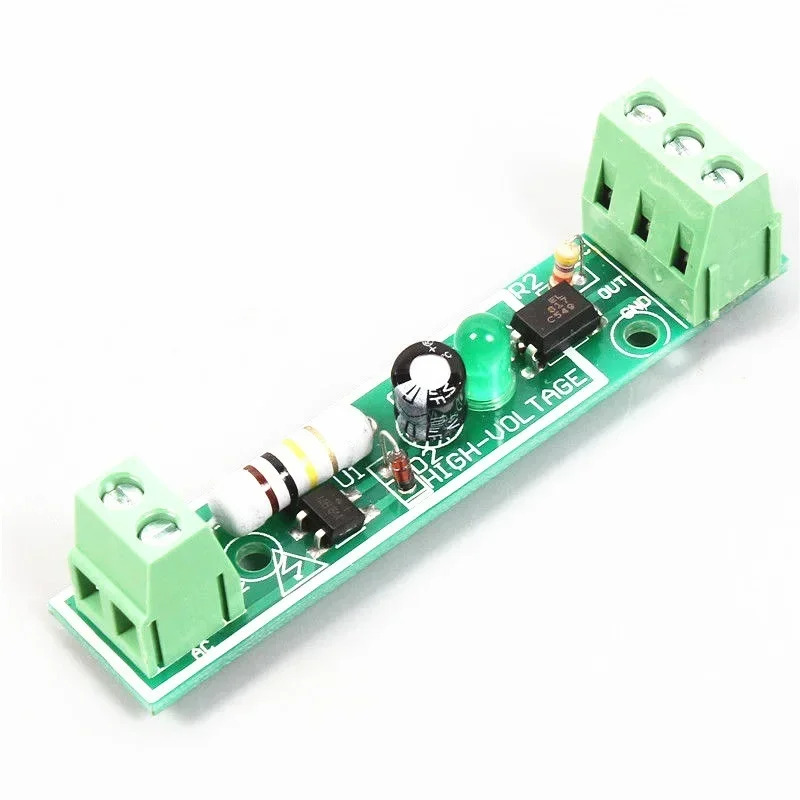 

1-Bit AC 220V Optocoupler Модуль тестирования, Адаптивная плата для ПЛК