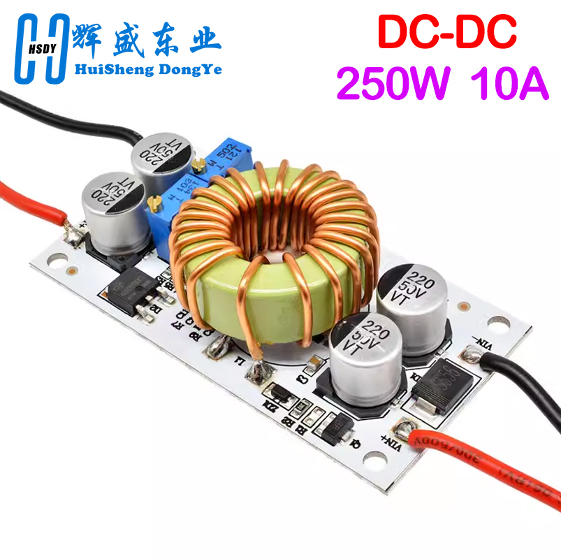 1pcs DC-DC boost converter Constant Current Mobile Power supply 10A 250W LED Driver Step Up Module