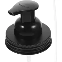 Foaming Soap Pump Dispenser Lids Mason Jar Lid Head Hand Soap Replacement Bottle Container Dispenser Pump Shower Supply 1
