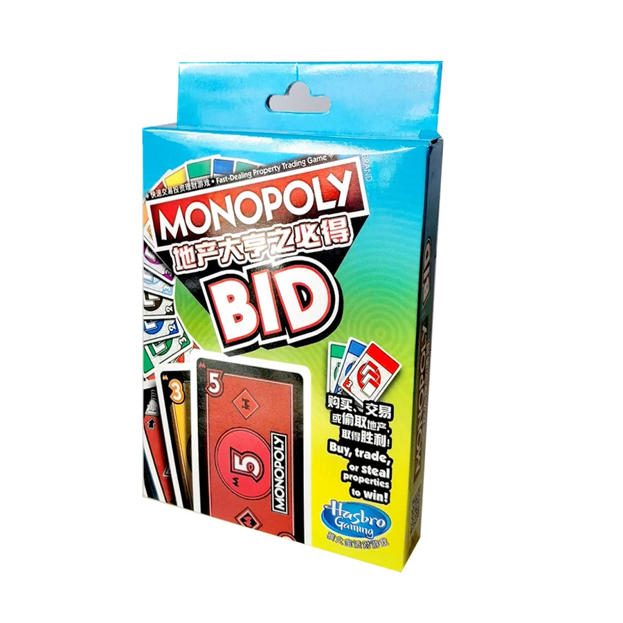 Monopoly Bid Jogo de Tabuleiro