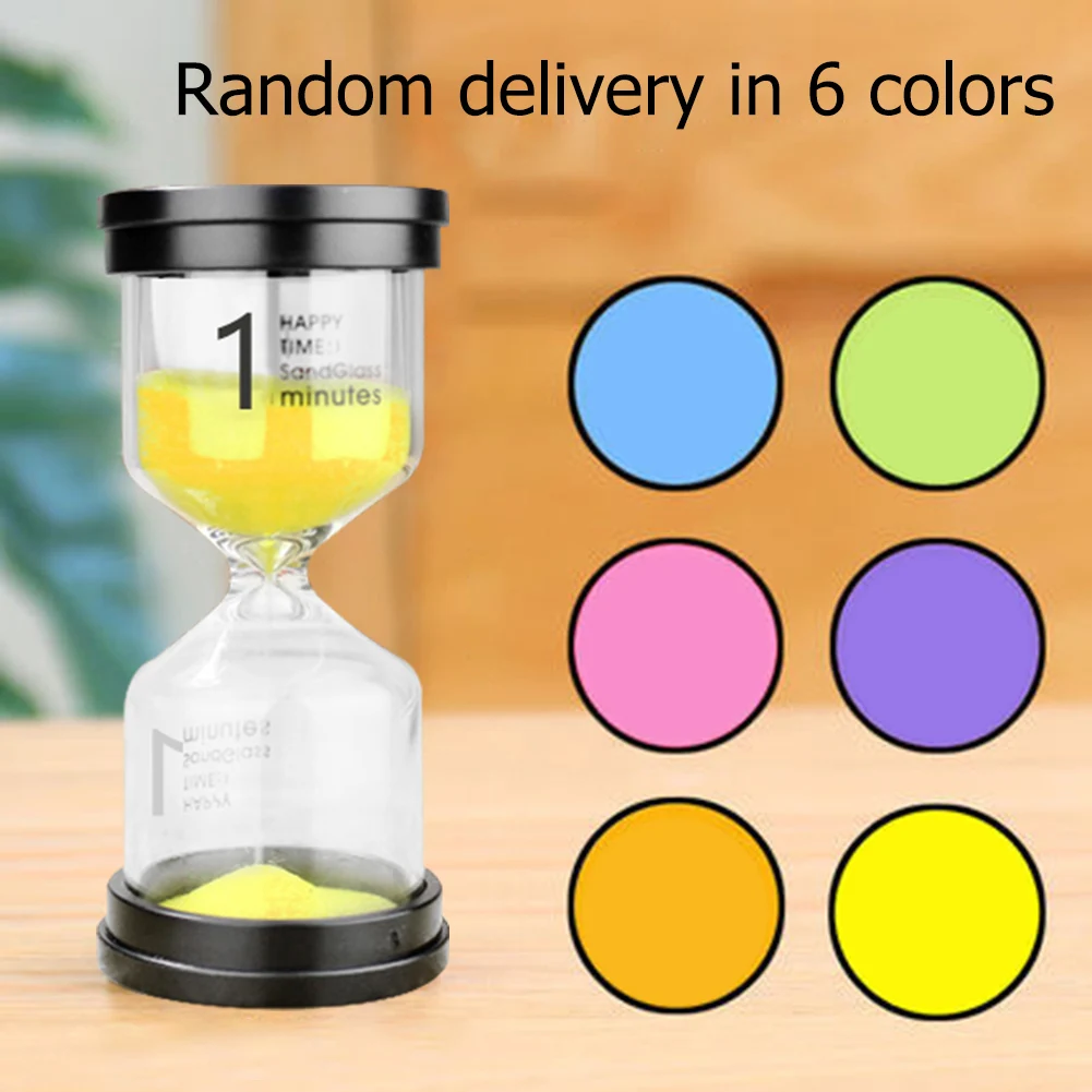 1/3/5/10/15/20/30/45/60 minutes 6color Sand Watch Hourglass Sandglass Sand Cook Clock Children Gift Sand Timer Home Decor 2