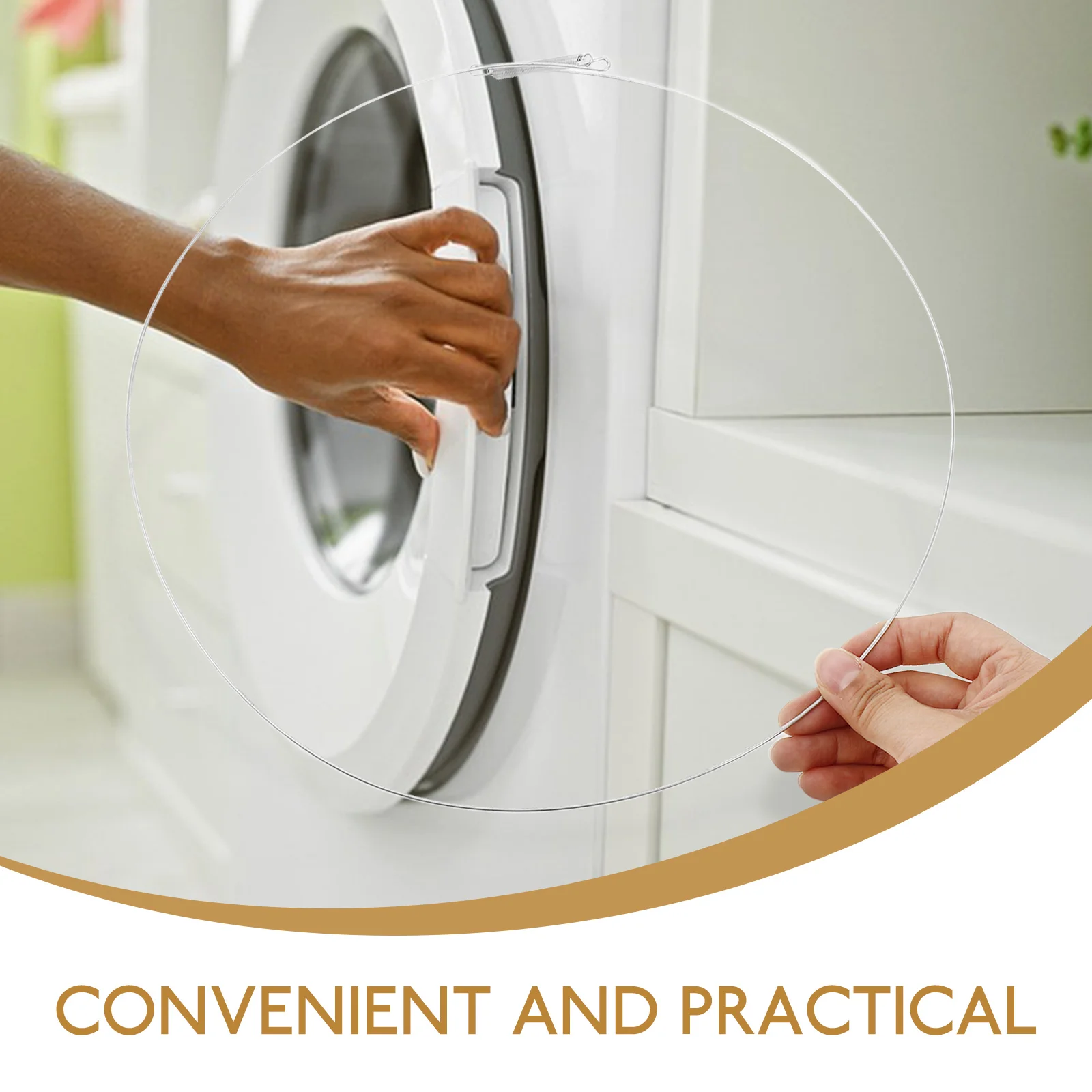 Washing Machine Seal Door Clamp Replacement Stainless Steel Boot Spring Washer Sealing Metal Accessory