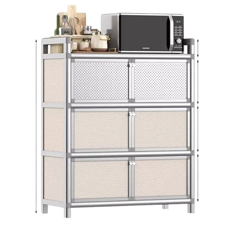 Accent Storage Sideboard Shelf Corner Nordic Cabinet Kitchen Cabinets Modern Container Armarios De Cocina Furniture Parts DWH