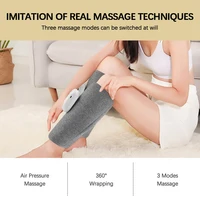 Eletric 360° Air Pressure Calf Massager Wireless Leg Massage 3 Mode Airbag Compresstion Relax Foot Calf Muscle Blood Circulation 3