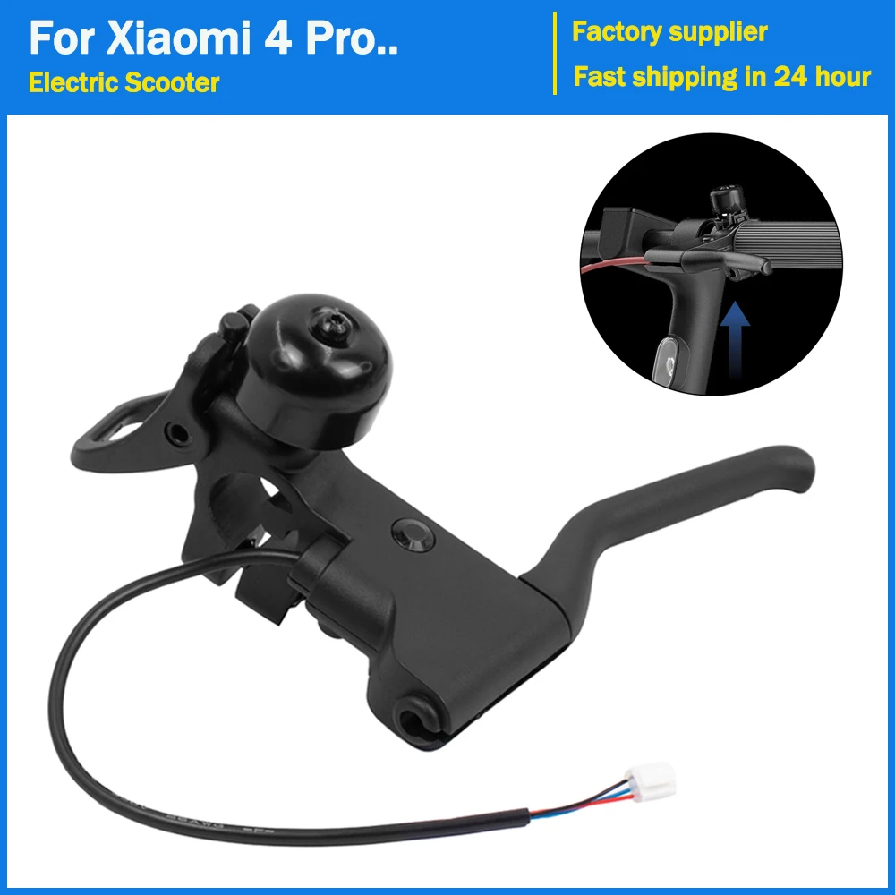 Handbremshebel Mit Klingel Für Xiaomi MI4PRO & F30/F40 E-Scooter