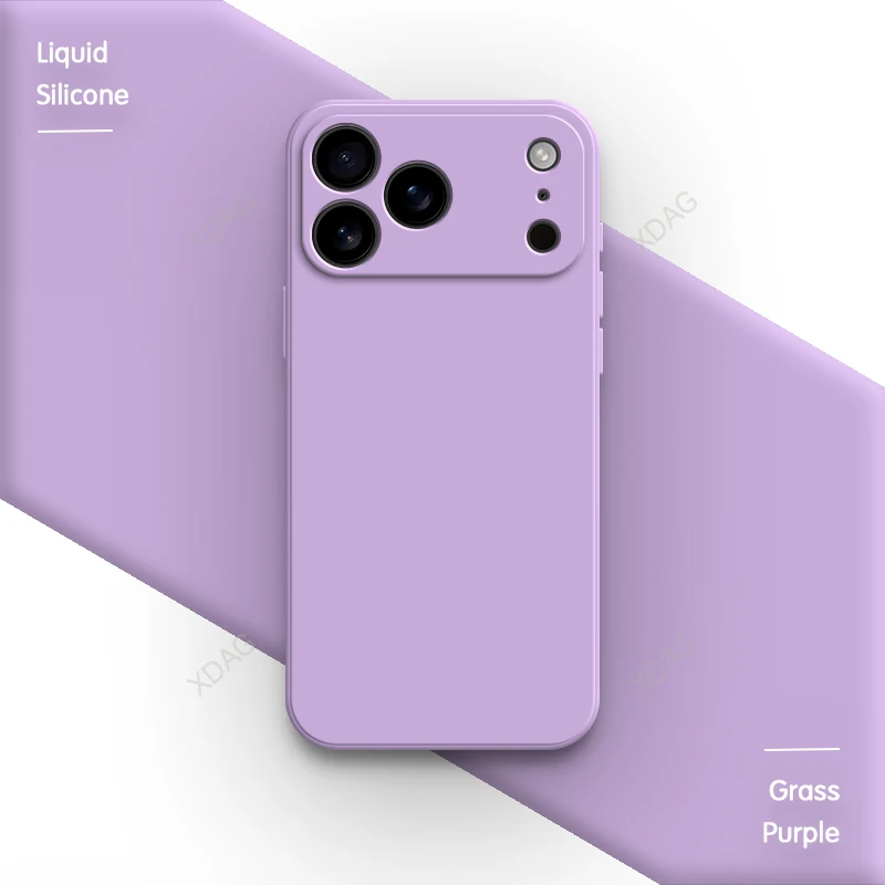 ตัวเลือกสินค้า เคสซิลิโคนเหลวคุณภาพสูงสำหรับ iPhone 17 Pro Max