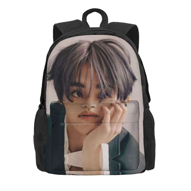 Stray Kids Backpack College Bag School Bag Big Capacity Traveling Bag  Hyunjin Bangchan felix Lee Know Gift for Children - AliExpress