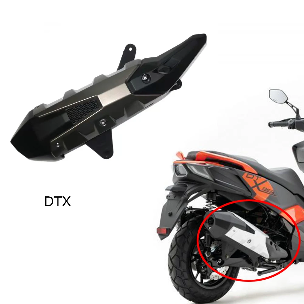Nuovo Dtx360 Accessori Originali Per Moto Coperture Per Tubi Di Scarico Coperture Per Marmitta Copertura Antiscottatura Per Kymco Dtx 360 360Dtx Dtx 3