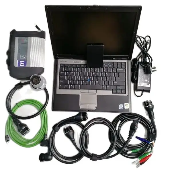 2023.09 Star Diagnostic Tools Mb C4 Connect Software Di Codifica Das Con Scanner Ssd Da 480Gb D630 Laptop Pronto Per Lavorare