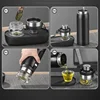 Large Capacity 304 Stainless Steel Tea Infuser Vacuum Flask Tea Separation Mug 750ml 1100ml Tumbler Thermos Travel Insulated Cup 5