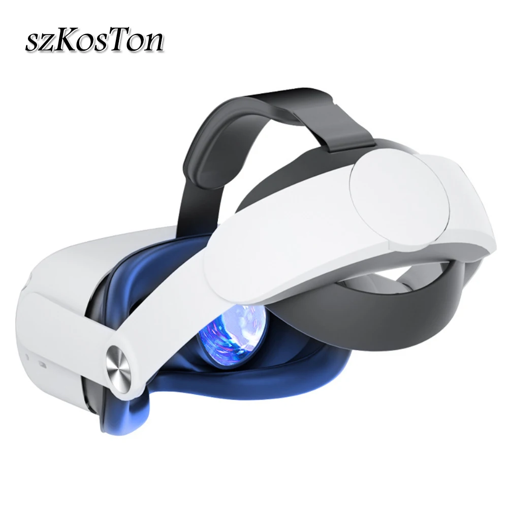 

Ремешок на голову SZKOSTON VR для Oculus Quest 2 Регулируемый Элитный ремешок Улучшенная пластина комфортный головной ремешок для Oculus Quest 2 аксессуары