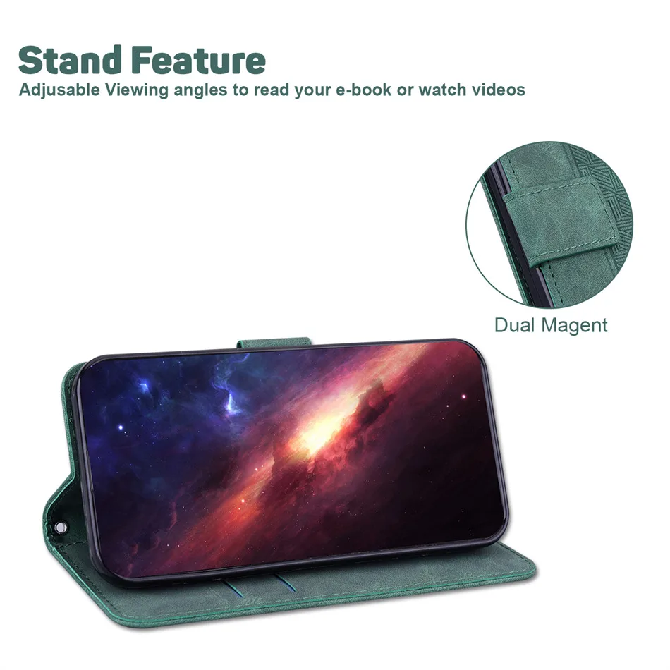 Leather Wallet Phone Case - Elegant and Durable Cover