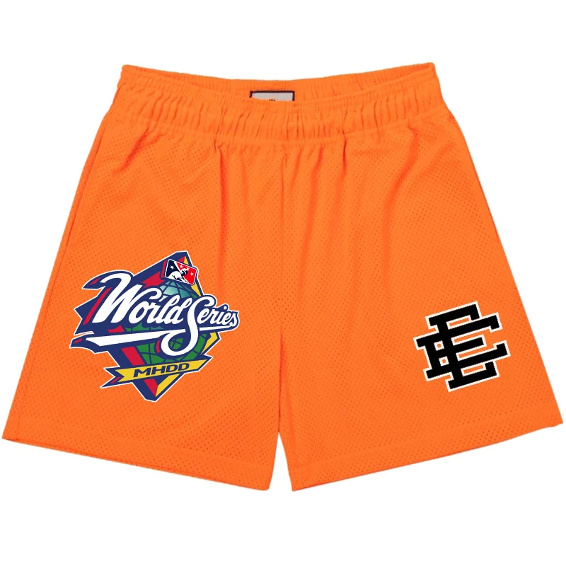 EE LosAngeles Sports Shorts Fitness Basketball Pants Beach Pants Shopping Travel Mesh Breathable NCAA College Basketball casual shorts