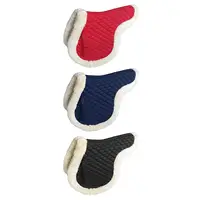 Quilted Saddle Pad Horse Riding Pads Equestrian Gear Thick Breathable Practical Sponge Lining Comfortable Dressage Saddle Pad 2