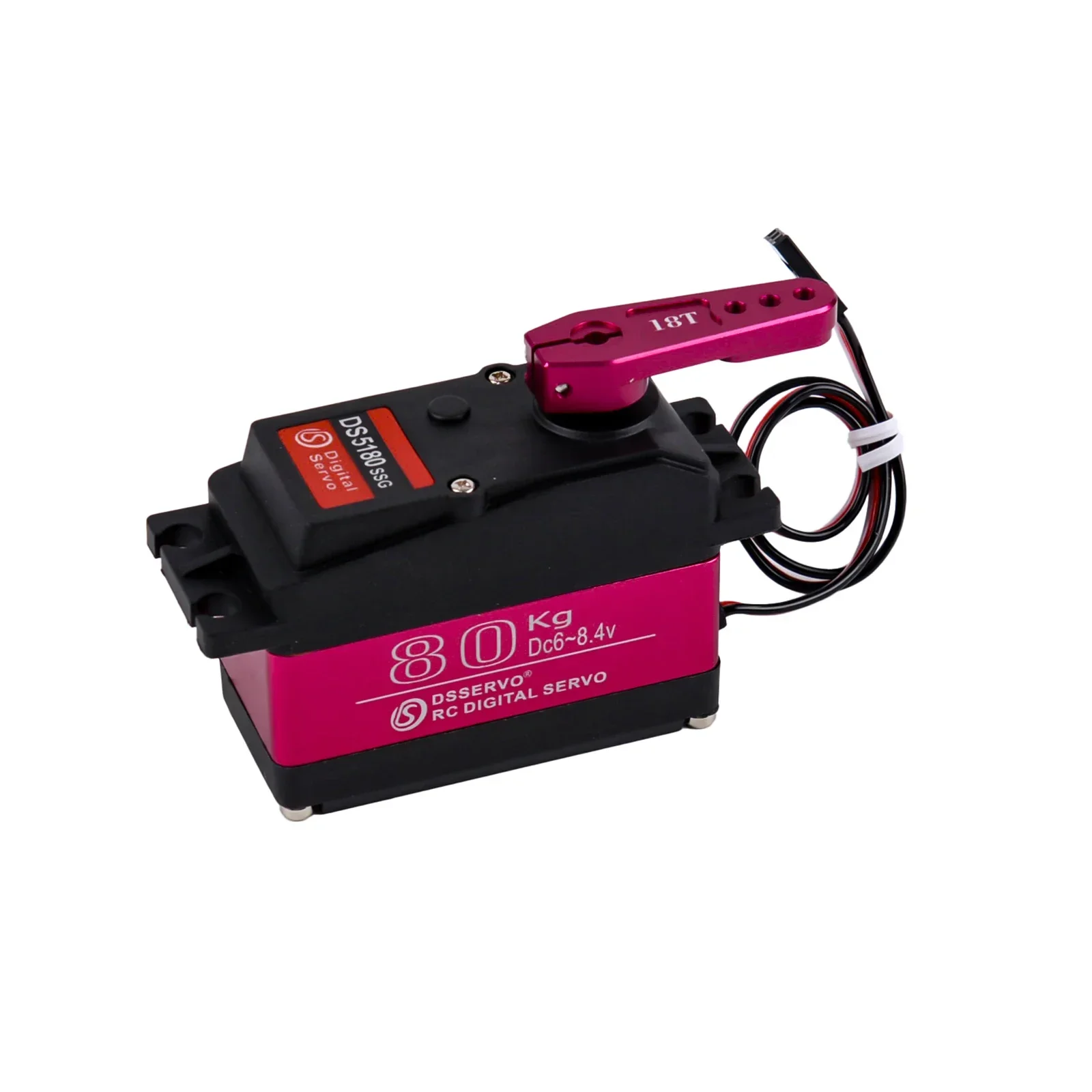 150KG/80KG/60KG Servo robotico digitale in metallo DS51150 180/270 gradi Impermeabile IP66 Funzione di alimentazione per RC Drone Smart Car Robot - immagine 5