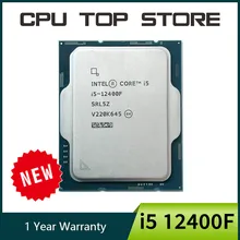  NEW Core i5-12400F i5 12400F 2.5GHz 6-Core 12-Thread CPU Processor 10NM L3=18M 65W LGA 1700 No cooler 