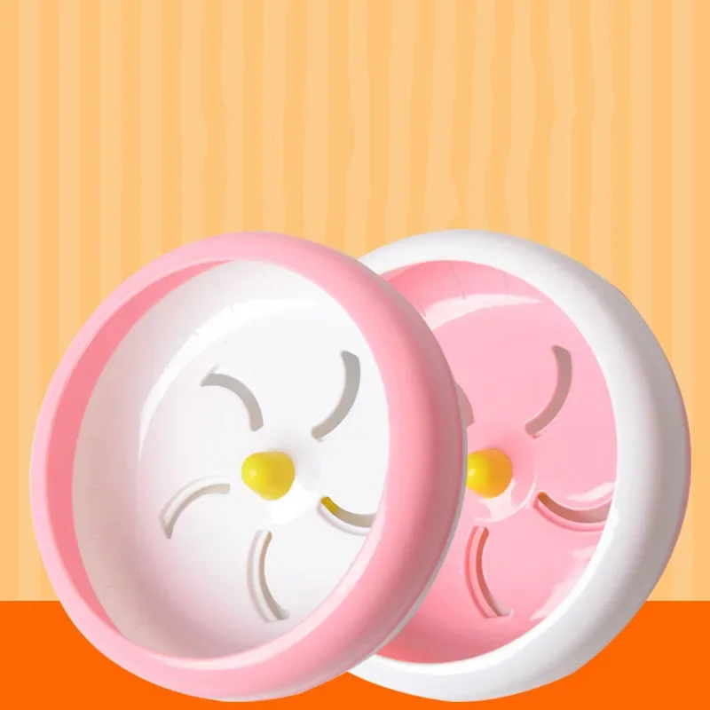 Exercise Wheel Hamster Wheel Silent Small Pet Exercise Wheel Plastic Running Disc Toy For Hamster Cage Sports Accessories