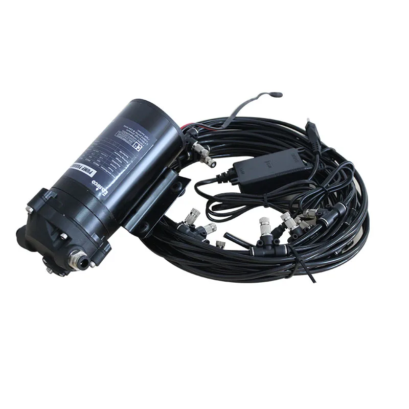 

Outdoor Mist Cooling System fog misting system fogging system water mist maker 20/40/60/100pcs nozzle
