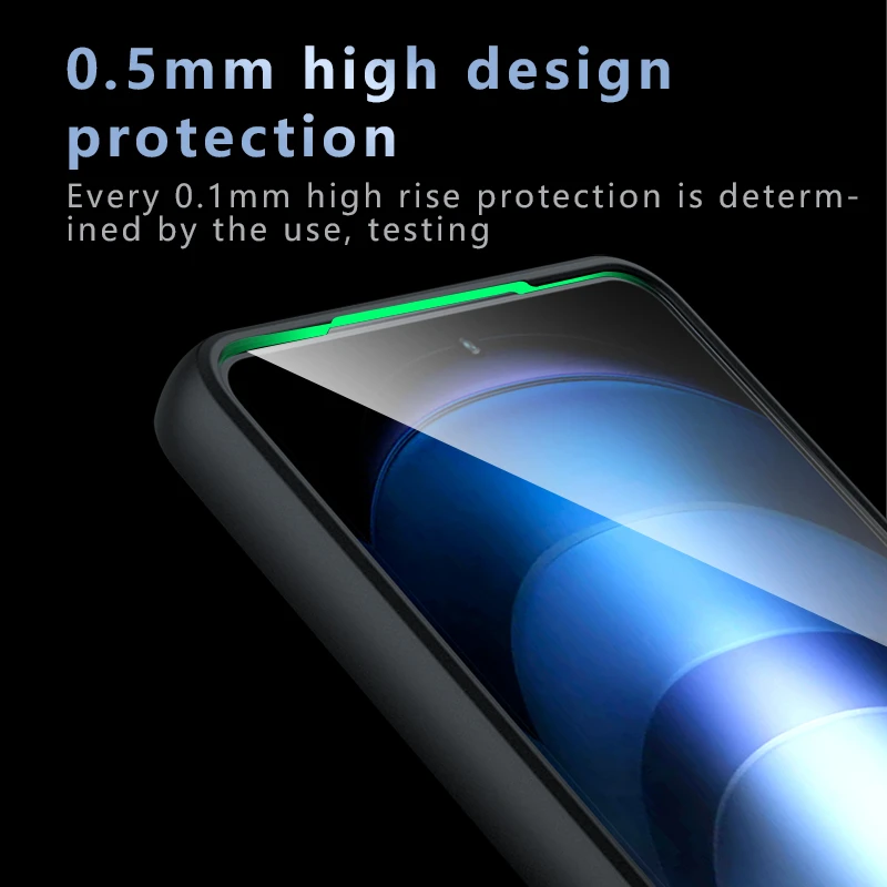 Sleek Matte Transparent Phone Case with Full Edge Protection