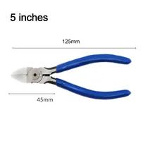 1Pcs 4/5/6inch Diagonal Pliers Multi Functional Electrical Wire Cable Cutters Cutting Side Snips Flush Nipper Hand Tools 2