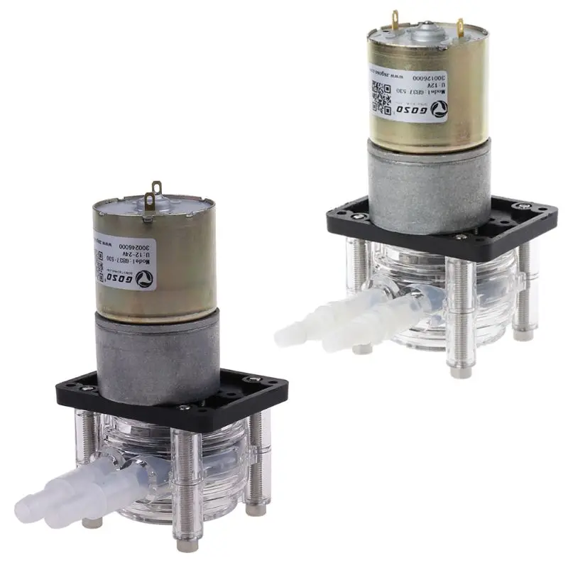 

for Dc 12/24V Peristaltic Pump Large Flow Dosing Pump Vacuum Aquarium Lab Analyt