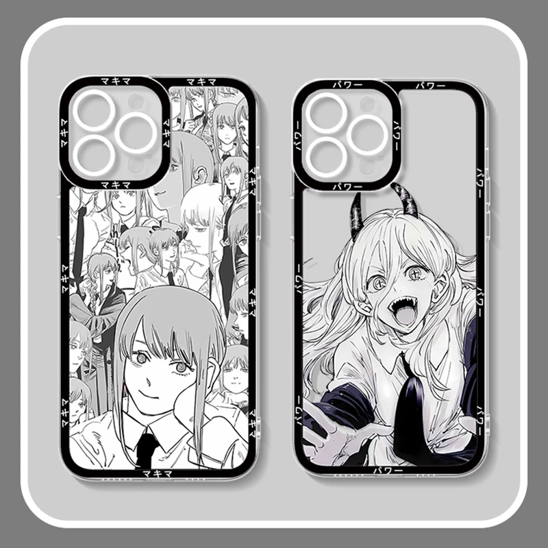 Capa de telefone Anime Chainsaw Man, capa para Huawei P30 Lite P50 Pro P20  P40 Lite E P Smart Z 2021 Y6 Y7 Y9 2019 Y6p Y9s Y7a, manga - AliExpress